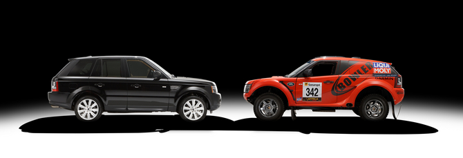 Bowler's latest model the EXR uses the supercharged 5.0 liter V8 from the Range Rover Sport Bowler's latest model the EXR uses the supercharged 5.0 liter V8 from the Range Rover Sport
