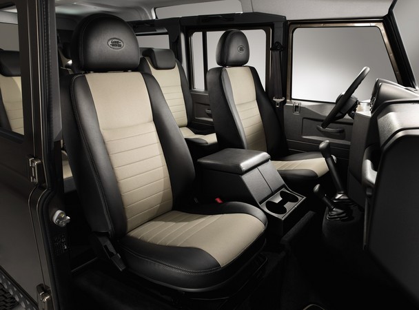 The interior offers leather in Ebony or Almond The interior offers leather in Ebony or Almond