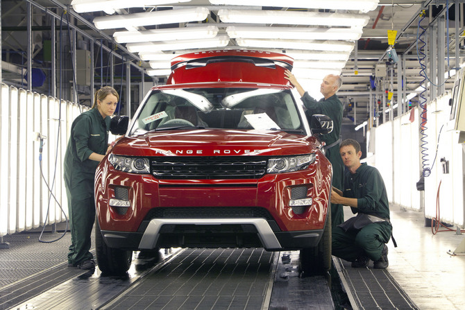 The new Range Rover will boost demand even further The new Range Rover will boost demand even further