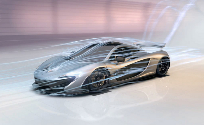 McLaren diz que o P1 é o carro aerodinamicamente mais avançado do mundo McLaren diz que o P1 é o carro aerodinamicamente mais avançado do mundo