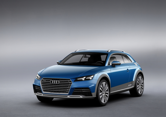 A frente combina o design do Audi TT com os modelos SUV da marca A frente combina o design do Audi TT com os modelos SUV da marca