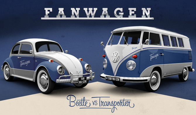 Fanwagen Facebook Car by Volkswagen Fanwagen Facebook Car by Volkswagen