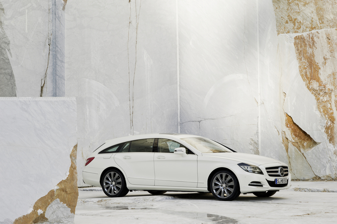 O carro ainda está a ser desenvolvido mas deverá ter uma traseira semelhante à do CLS Shooting Brake O carro ainda está a ser desenvolvido mas deverá ter uma traseira semelhante à do CLS Shooting Brake