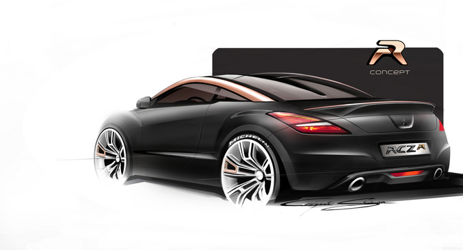 Peugeot RCZ R Concept Peugeot RCZ R Concept