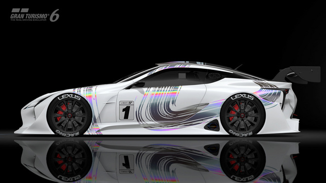 The body of the LF-LC GT The body of the LF-LC GT