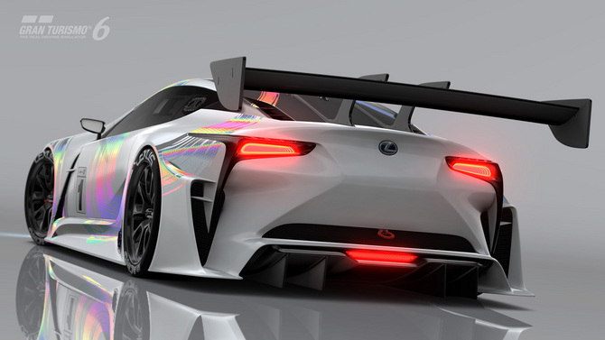 The concept is based on the Lexus LF-FC coupe with the brand's own approach to motorsports competition The concept is based on the Lexus LF-FC coupe with the brand's own approach to motorsports competition