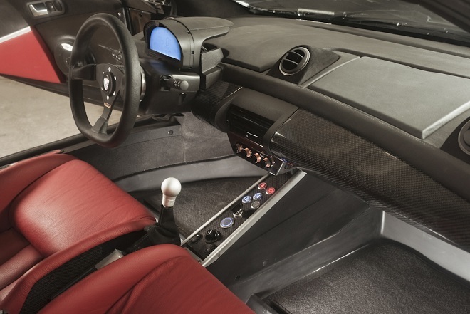 The interiors of Mastretta's cars are quite sparse The interiors of Mastretta's cars are quite sparse
