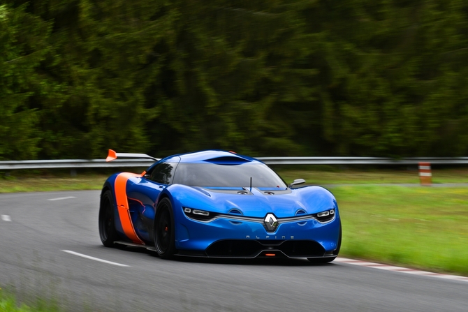 Renault presenta el concept Alpine A110-50 Renault presenta el concept Alpine A110-50