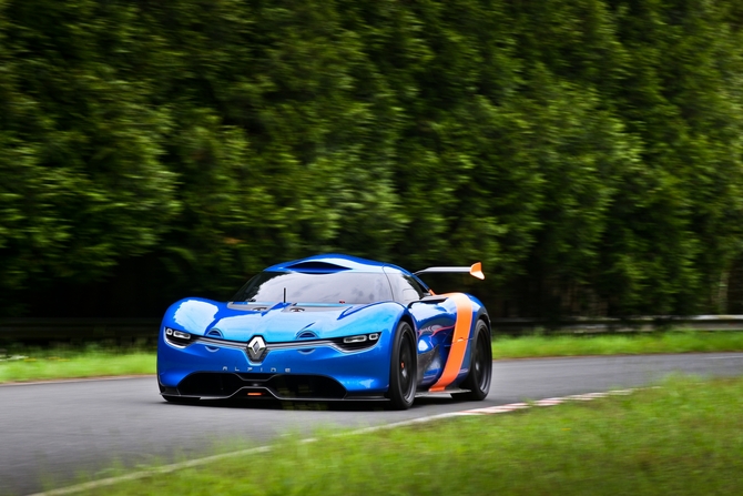 Renault presenta el concept Alpine A110-50 Renault presenta el concept Alpine A110-50