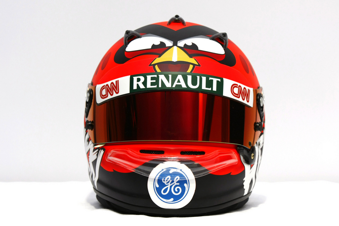 Heikki Kovalainen Will Run Angry Birds Helmet as Part of Sponsorship Deal Heikki Kovalainen Will Run Angry Birds Helmet as Part of Sponsorship Deal