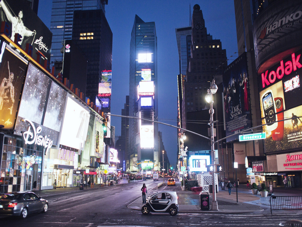 Twizy fait escale à New-York city ! Twizy fait escale à New-York city !