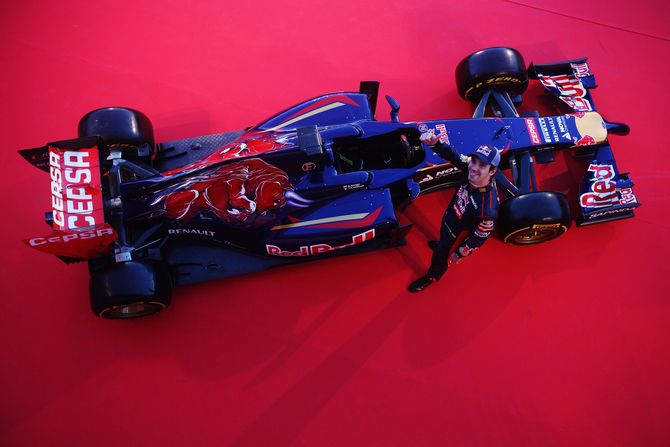 The STR9 was unveiled at Jerez The STR9 was unveiled at Jerez
