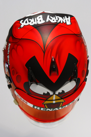 Heikki Kovalainen Will Run Angry Birds Helmet as Part of Sponsorship Deal Heikki Kovalainen Will Run Angry Birds Helmet as Part of Sponsorship Deal