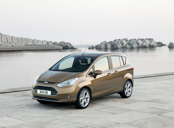 The B-Max is based on the Fiesta platform The B-Max is based on the Fiesta platform