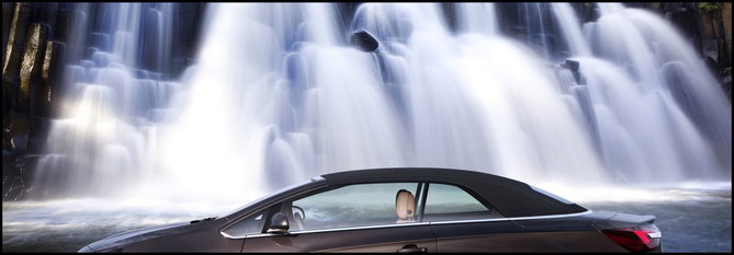 The soft top will operate at up to 50km/h The soft top will operate at up to 50km/h