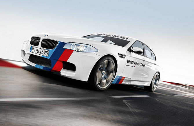 BMW M5 Ring Taxi BMW M5 Ring Taxi