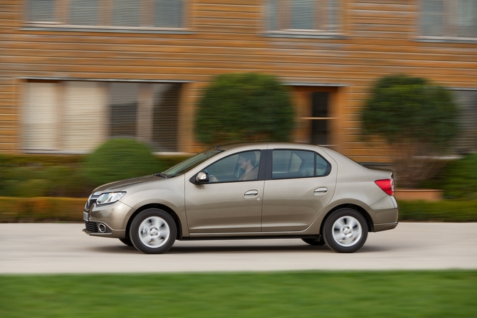 The Symbol is a smaller sedan The Symbol is a smaller sedan