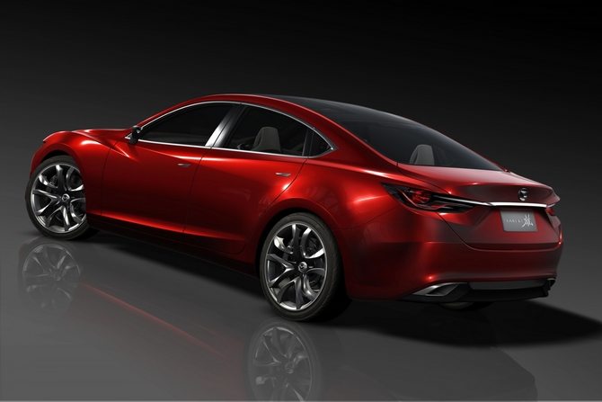 Mazda Takeri Concept Shows Off Future Mazda Mid-sized Sedan Mazda Takeri Concept Shows Off Future Mazda Mid-sized Sedan
