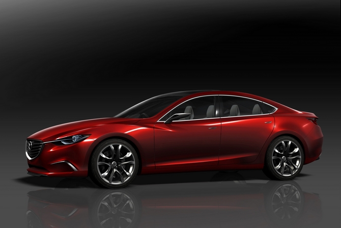 Mazda Takeri Concept Shows Off Future Mazda Mid-sized Sedan Mazda Takeri Concept Shows Off Future Mazda Mid-sized Sedan