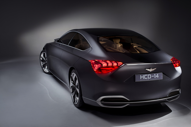 The second-generation Genesis will be offered with all-wheel drive for the first time The second-generation Genesis will be offered with all-wheel drive for the first time