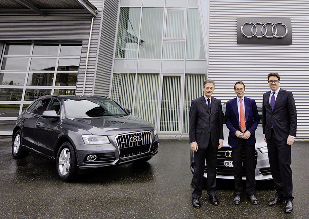 Audi wird offizieller Partner der Olympischen Spiele bis 2016 Audi wird offizieller Partner der Olympischen Spiele bis 2016