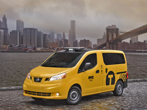 Le Celebre Taxi New Yorkais se Modernise avec le Nissan NV200 Le Celebre Taxi New Yorkais se Modernise avec le Nissan NV200