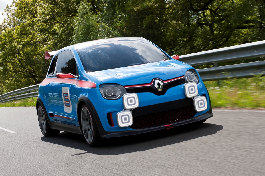 O protótipo Twin'Run mostrou o ideal de performance do próximo Twingo
