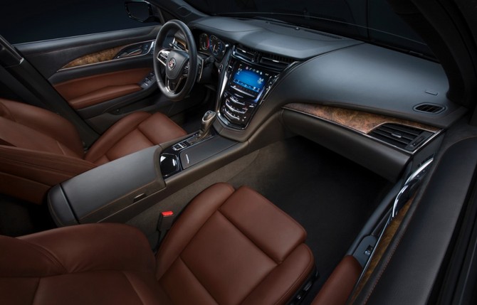 Cadillac will have eight trim options for the interior Cadillac will have eight trim options for the interior
