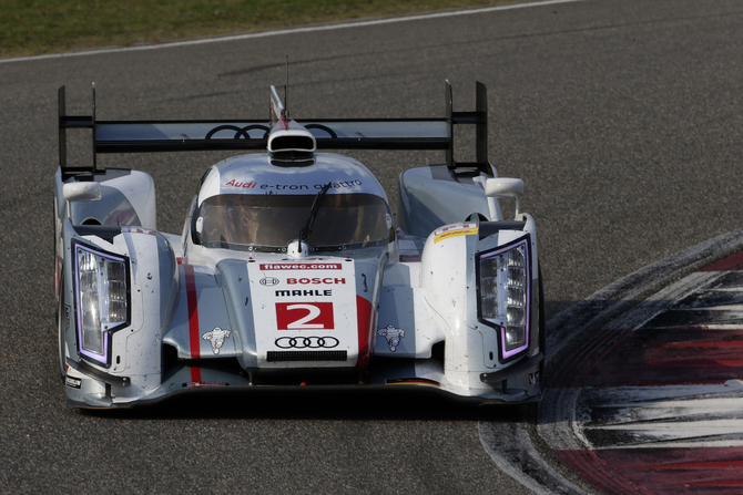 Audi has already secured the manufacturers' championship and drivers' championship Audi has already secured the manufacturers' championship and drivers' championship