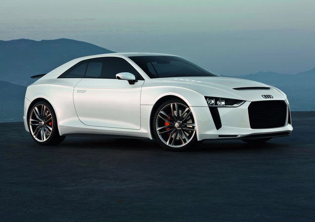 O Quattro Concept pretendia prestar homenagem ao Sport Quattro original O Quattro Concept pretendia prestar homenagem ao Sport Quattro original