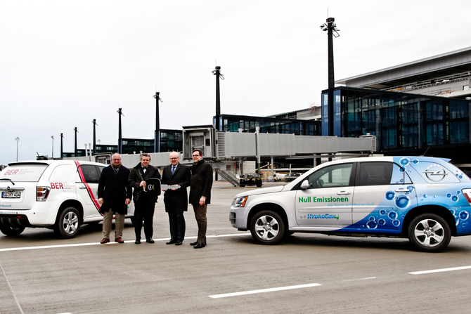 Opel’s Fuel Cell development flies to Berlin’s new airport Opel’s Fuel Cell development flies to Berlin’s new airport