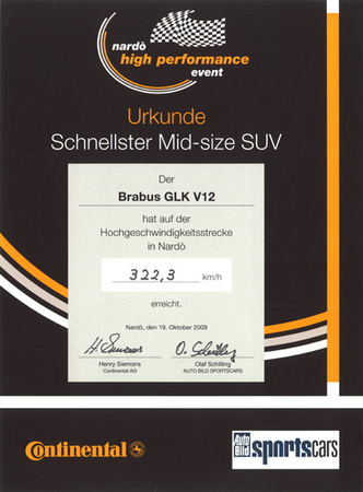 Brabus 750 GLK V12 Brabus 750 GLK V12
