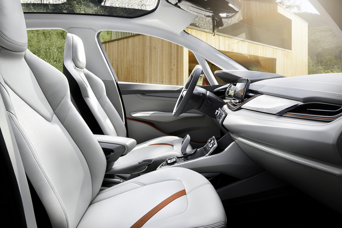 The interior features hardwearing leather The interior features hardwearing leather