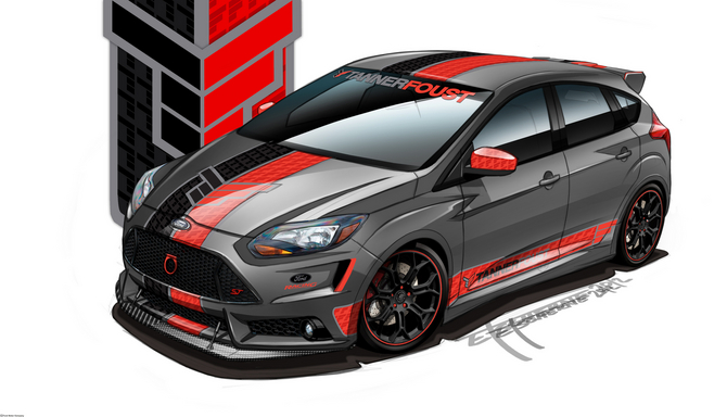 Tanner Foust Racing Built this ST for track days and daily driving Tanner Foust Racing Built this ST for track days and daily driving