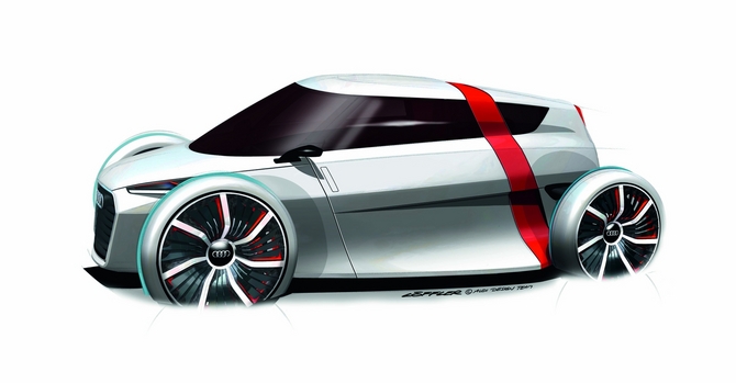Audi Urban Concept Shows Two-Seat Microcar at Frankfurt Audi Urban Concept Shows Two-Seat Microcar at Frankfurt