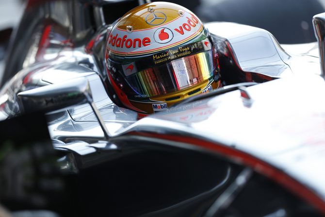 A última pole de Hamilton tinha sido no Grande Prémio de Singapura A última pole de Hamilton tinha sido no Grande Prémio de Singapura