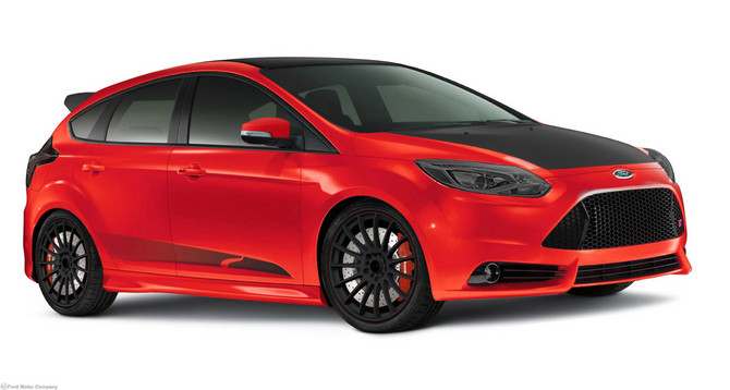 Steeda built their ST with their own suspension plus larger wheels and brakes Steeda built their ST with their own suspension plus larger wheels and brakes