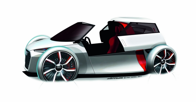 Audi Urban Concept Shows Two-Seat Microcar at Frankfurt Audi Urban Concept Shows Two-Seat Microcar at Frankfurt
