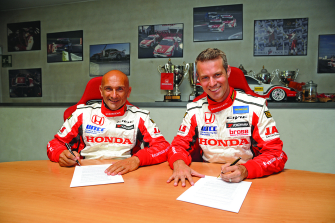 Monteiro and Tarquini both have extensive racing experience Monteiro and Tarquini both have extensive racing experience