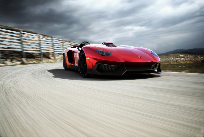 O modelo especial pode ter apenas uma unidade tal como aconteceu com o Aventador J O modelo especial pode ter apenas uma unidade tal como aconteceu com o Aventador J