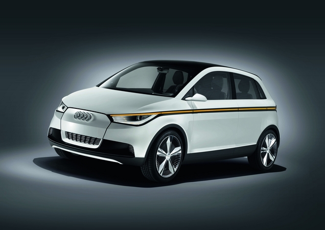 The A2 concept that Audi showed in 2011 used an electric motor The A2 concept that Audi showed in 2011 used an electric motor