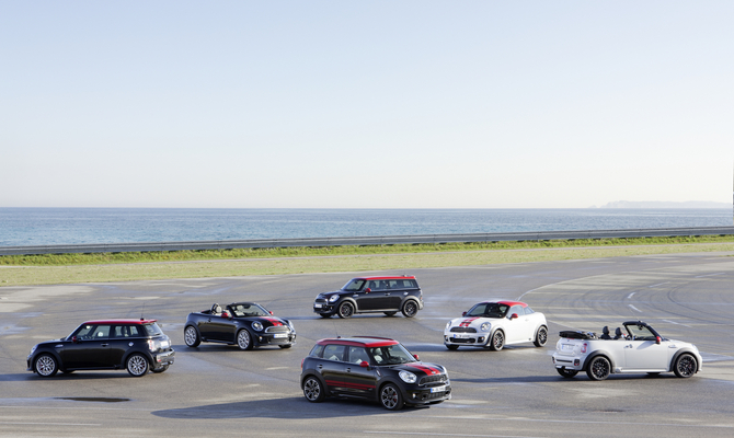 The cars are meant to be the most powerful cars in the Mini range The cars are meant to be the most powerful cars in the Mini range