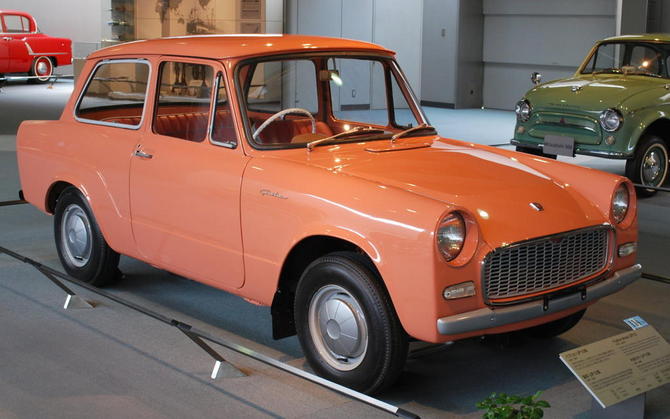 1961- Toyota Publica launched 1961- Toyota Publica launched