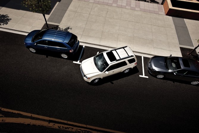 Right-hand parking Right-hand parking
