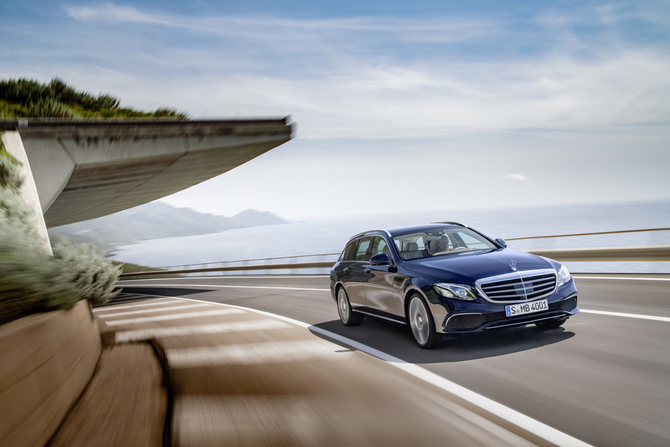 The new Estate design took the more boxy look of the previous generation thanks to a more sloping rear The new Estate design took the more boxy look of the previous generation thanks to a more sloping rear
