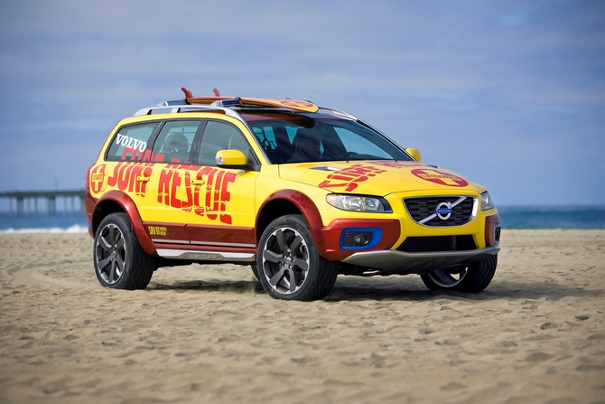 Volvo XC70 Surf Rescue Safety Volvo XC70 Surf Rescue Safety