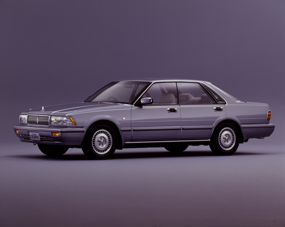 Nissan Cedric Hardtop V20 Twincam Turbo Brougham White Selection