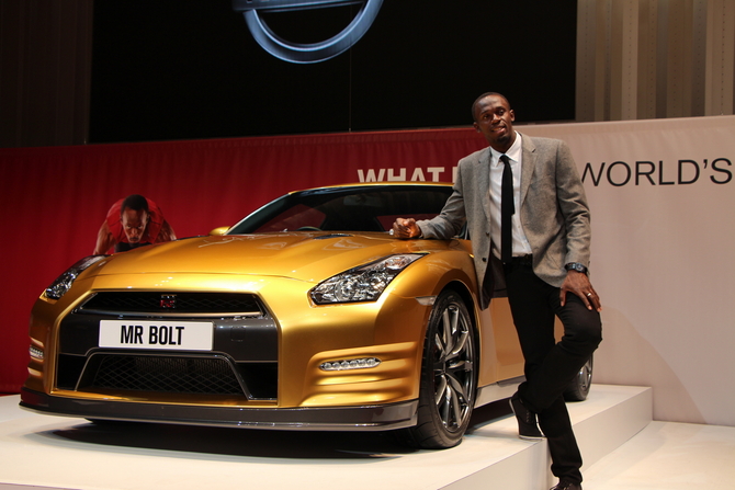 O Bolt Gold também vai estar em exibição O Bolt Gold também vai estar em exibição