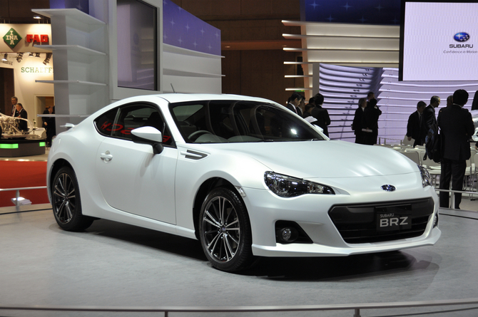 Subaru Unveils BRZ in Tokyo Subaru Unveils BRZ in Tokyo