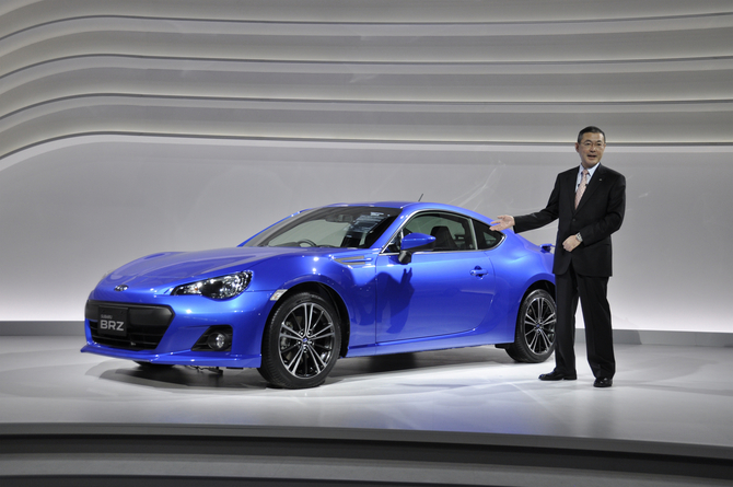 Subaru Unveils BRZ in Tokyo Subaru Unveils BRZ in Tokyo